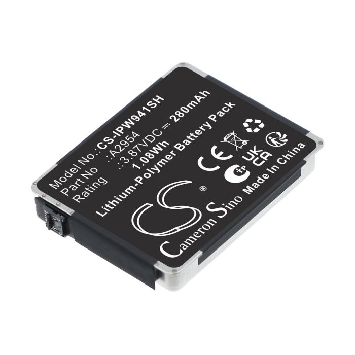 Apple älykellon MR913LL/A / Watch Series S9 41mm yhteensopiva akku 280mAh