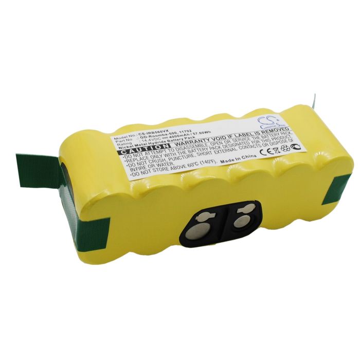 iRobot APS 500, Roomba 500, Roomba 510 akku 4000mAh / 57.60Wh
