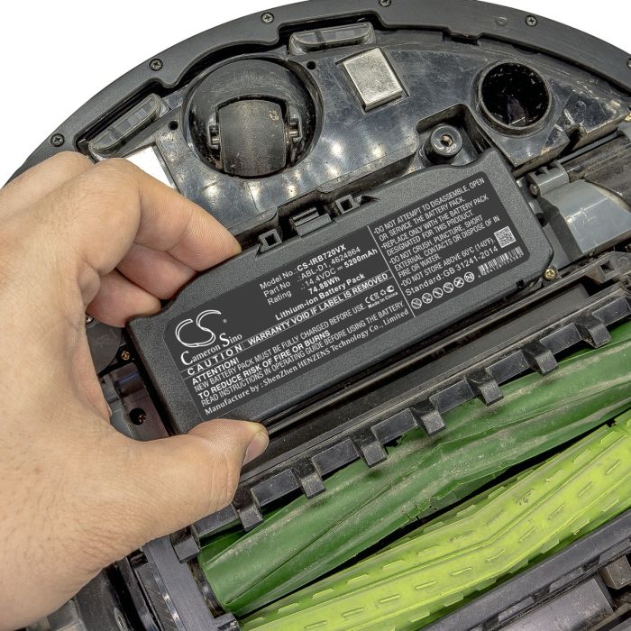 iRobot pölynimurin tai robotti-imurin 7150 / i31502F yhteensopiva akku 5200mAh