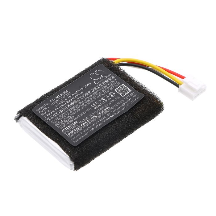 JBL kaiuttimen Clip 5 yhteensopiva akku 1500mAh