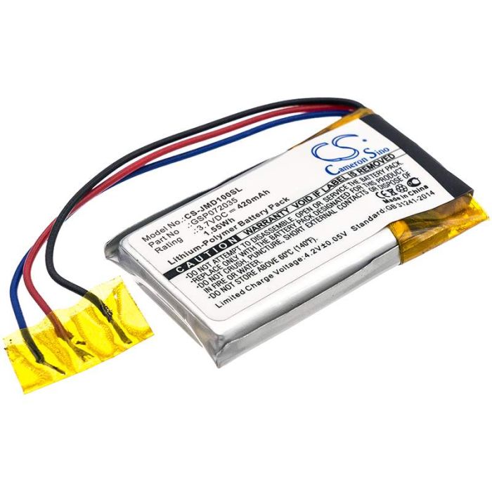 JBL GO FF, JBL Go, JBLGOBLK akku 420mAh JBL GO FF, JBL Go, JBLGOBLK akku 420mAh