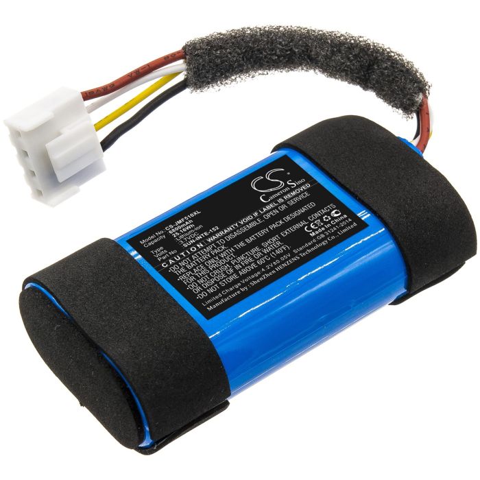 JBL kaiuttimien Flip 5 Eco / Flip 5 Ocean yhteensopiva akku 6800mAh JBL kaiuttimien Flip 5 Eco / Flip 5 Ocean yhteensopiva akku 6800mAh