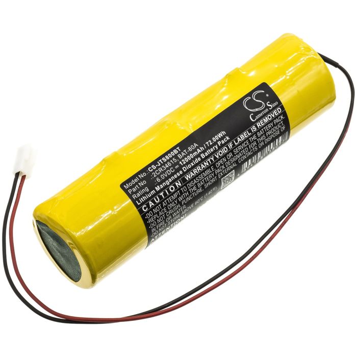 Jablotron hälytysjärjestelmien JA-80A yhteensopiva akku 12000mAh