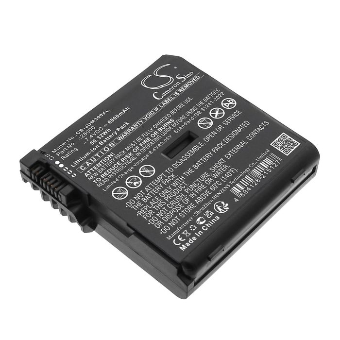 Topcon mittalaitteen FC6000, RT4 yhteensopiva akku 6800mAh