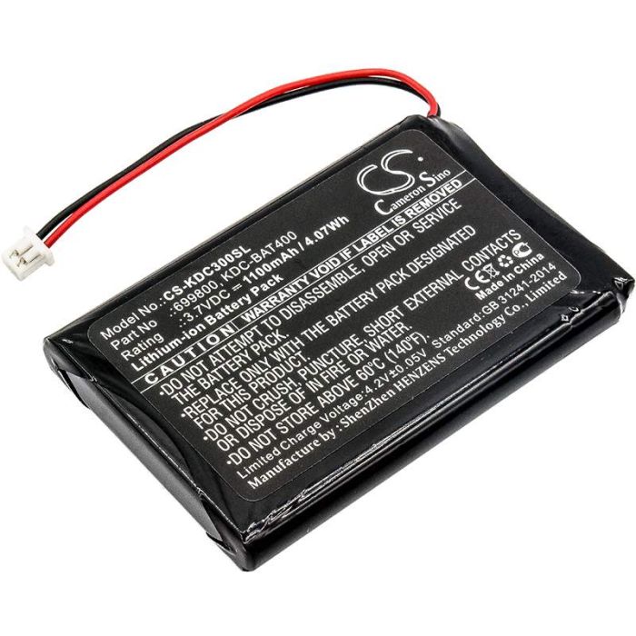 KOAMTAC KDC30, KDC350, KDC350R2 akku 1100mAh