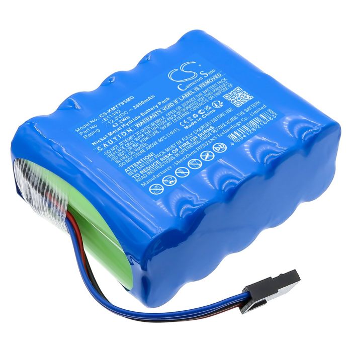 KCI lääketieteellisen laitteen ATS Therapy / M3252795A yhteensopiva akku 3600mAh