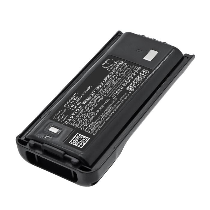 Kenwood radiopuhelimen NX-240, NX-240V16P yhteensopiva akku 2700mAh