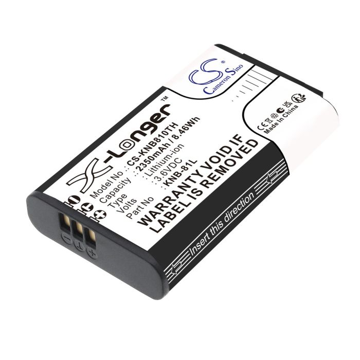 Kenwood walkie talkien NX-P500 / PKT-300 yhteensopiva akku 2350mAh