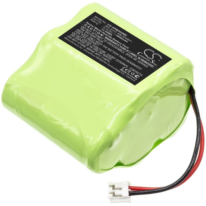 Marco lääketieteellisen laitteen KM500 / KM-500 Auto Keratometer yhteensopiva akku 2000mAh