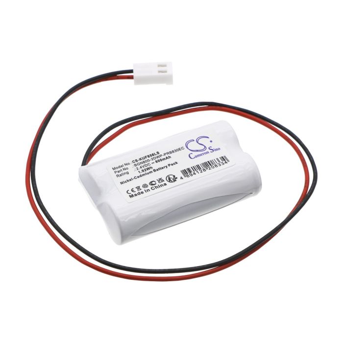 Kaufel hätävalaistus Fire Exit Sign / 850.0061 yhteensopiva akku 800mAh