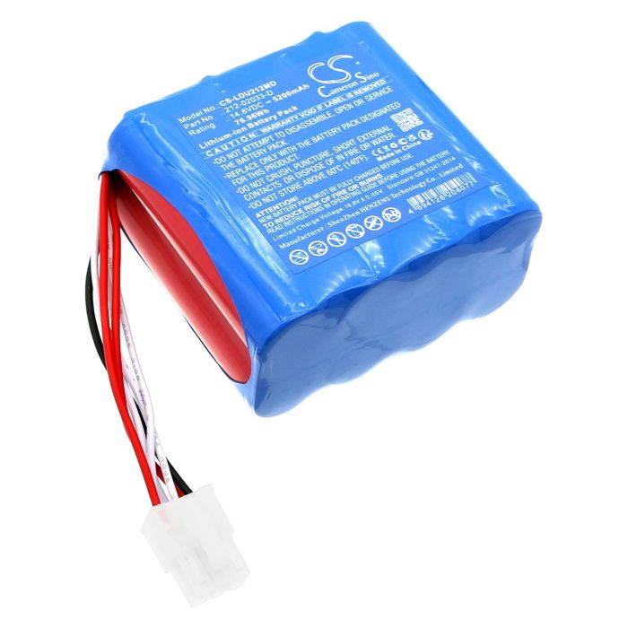 Laerdal lääketieteellisen laitteen SimMan 3G / SimMan Essential yhteensopiva akku 5200mAh
