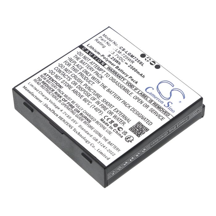 LG mokkulan Innotek Mobile Router yhteensopiva akku 2500mAh