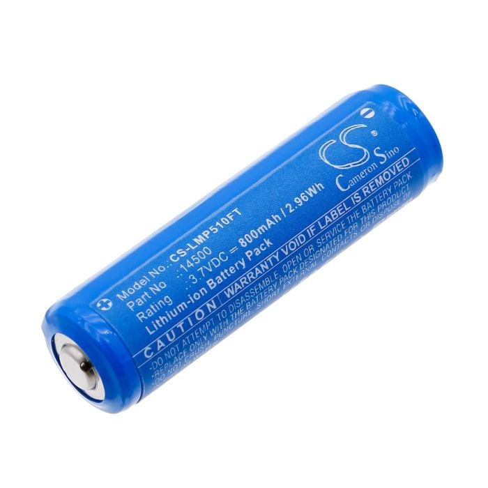 Ledlenser taskulampun MH4 / MH5 yhteensopiva akku 800mAh