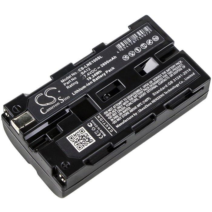 Line 6 tutkimuslaitteen James Tyler Variax / JTV guitar yhteensopiva akku 2600mAh