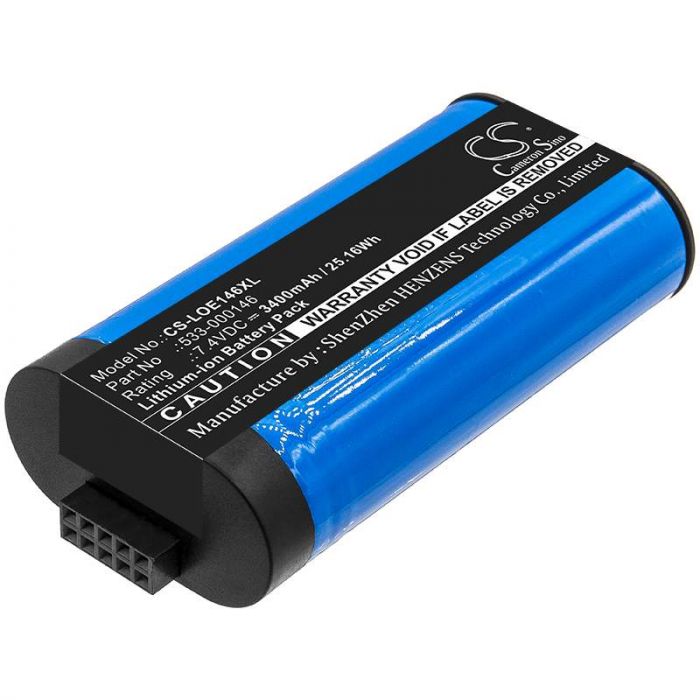Logitech 084-000845, 984-001362, Megaboom 3 akku 3400mAh