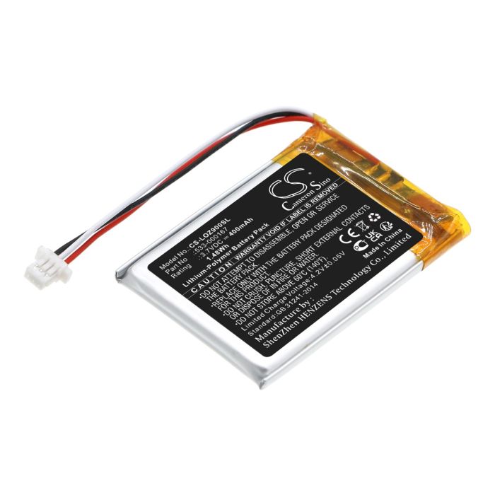 Logitech langattomien kuulokkeiden Zone / Zone 900 yhteensopiva akku 400mAh