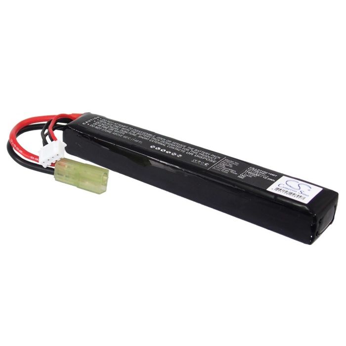 RC / airsoft akku, 1100 Li-PL , 11,1 V