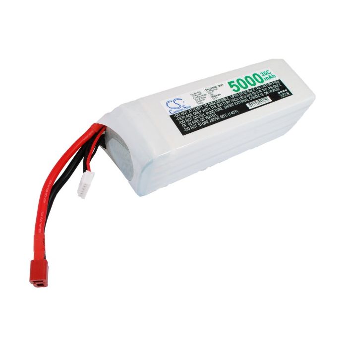 Li-Po akku, 5000mAh, 18,5V, 35C