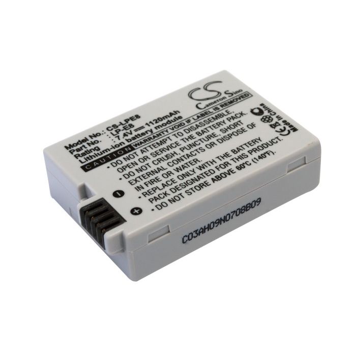 Canon LP-E8 yhteensopiva akku 1120mAh