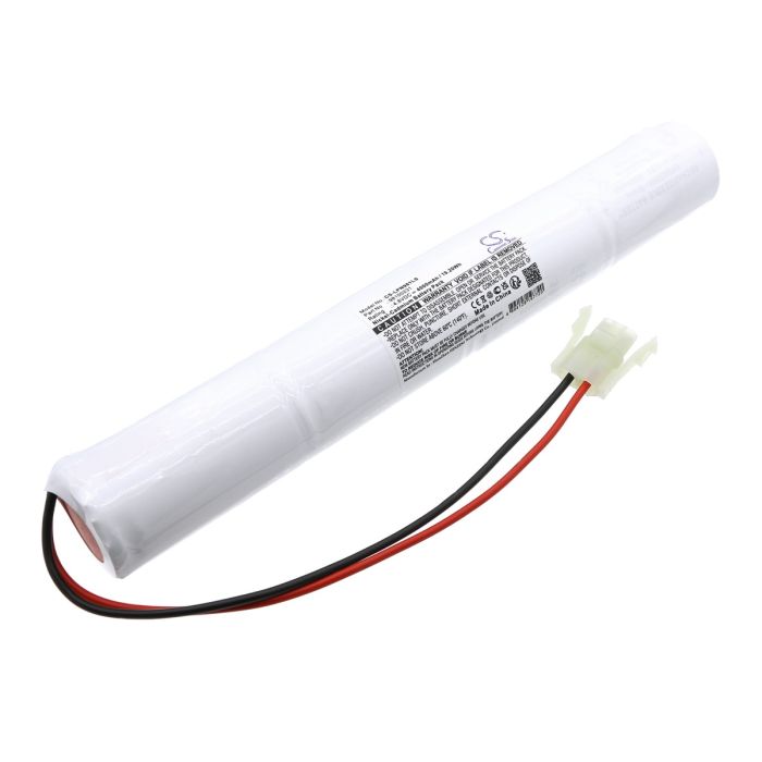 Lite-Plan hätävalaistus 4/CD45/S/NECA yhteensopiva akku 4000mAh