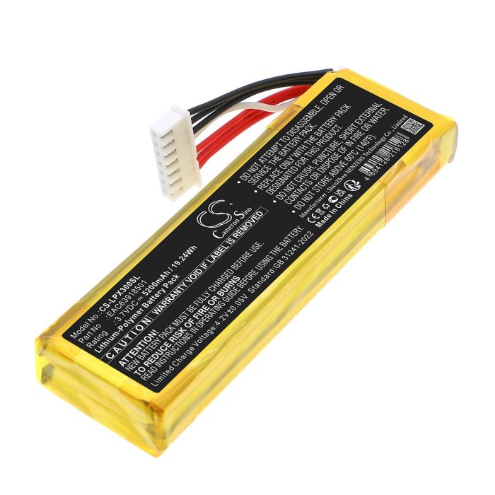 LG kaiuttimen PK3, PK3-N yhteensopiva akku 5200mAh