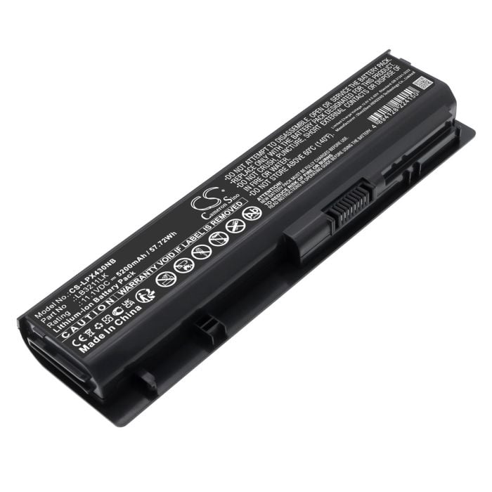 LG kannettavan tietokoneen P430 / P530 yhteensopiva akku 5200mAh