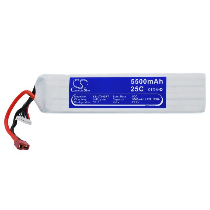 Li-Po Akku, 5500 mAh 22,2V 25C Li-Po Akku, 5500 mAh 22,2V 25C