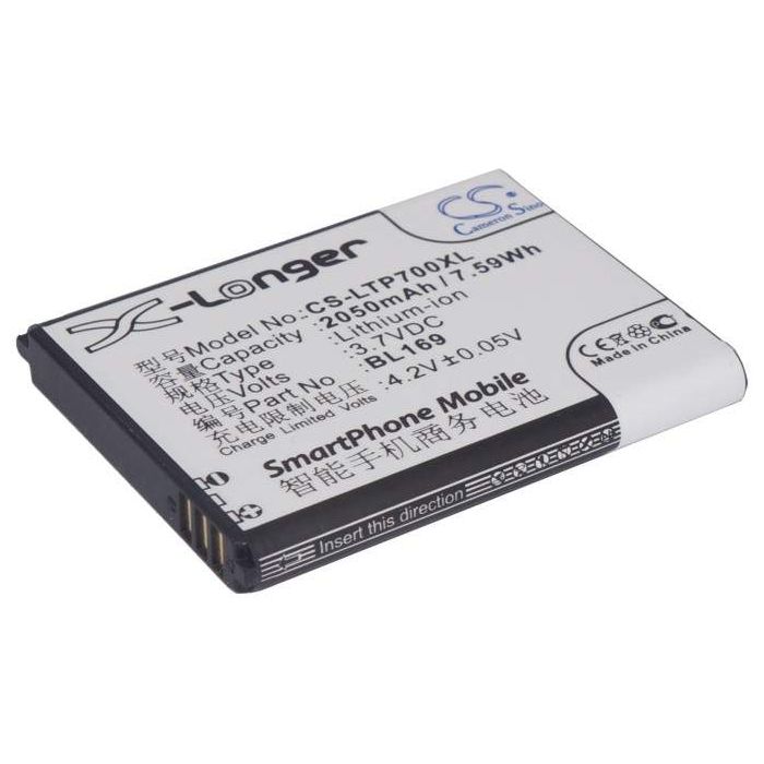 Lenovo A789, P70, S560 akku 2050 mAh
