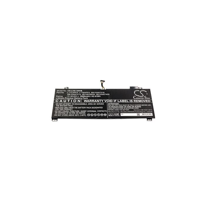 Lenovo Xiaoxin Air 13 Notebook yhteensopiva akku 2800mAh