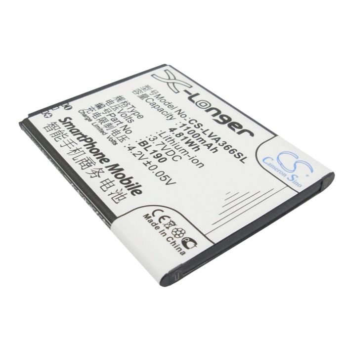 Lenovo A366T akku 1100 mAh