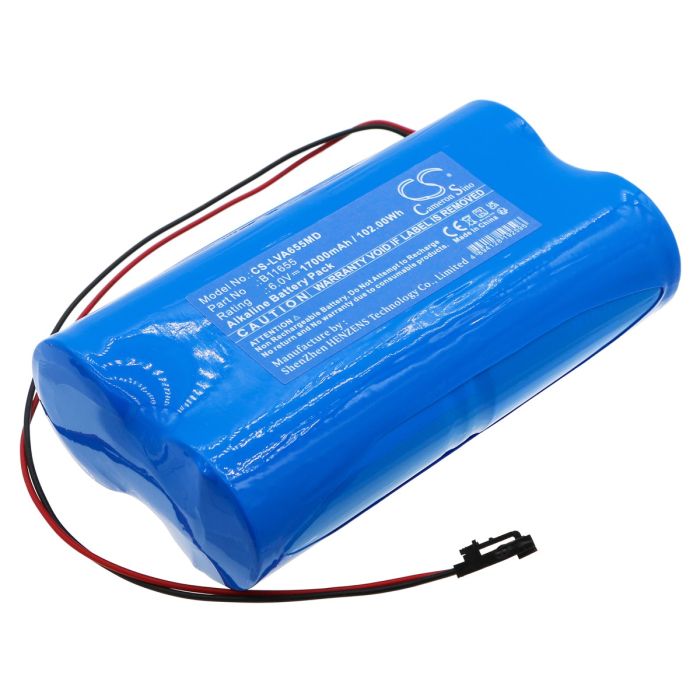 Lionville lääketieteellisen laitteen Lock Alert yhteensopiva akku 17000mAh