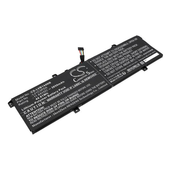 Lenovo kannettavan tietokoneen ThinkBook 14 G4 IAP 21CX0036MJ / ThinkBook 14 G4 IAP 21CX000GUK yhteensopiva akku 3850mAh
