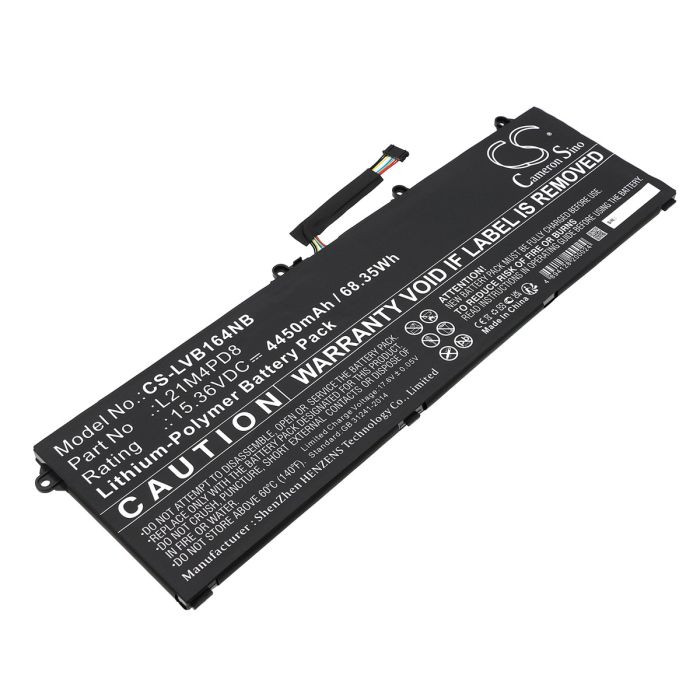 Lenovo kannettavan tietokoneen ThinkBook 16 G4 IAP 21CY001UPB / ThinkBook 16 G4 IAP 21CY002XAD yhteensopiva akku 4450mAh