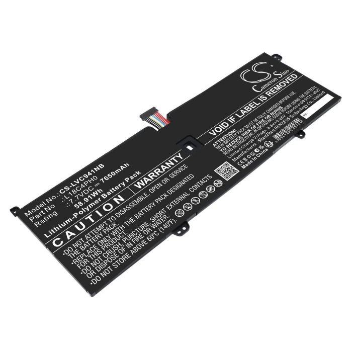 Lenovo kannettavan tietokoneen Yoga C940-14IIL / Yoga C940-14IIL-81Q9 yhteensopiva akku 7650mAh