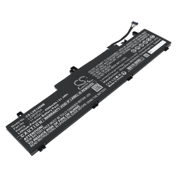 Lenovo kannettavan tietokoneen ThinkPad E14 Gen 6 / ThinkPad E16 G1 Core i5-1335U yhteensopiva akku 4500mAh