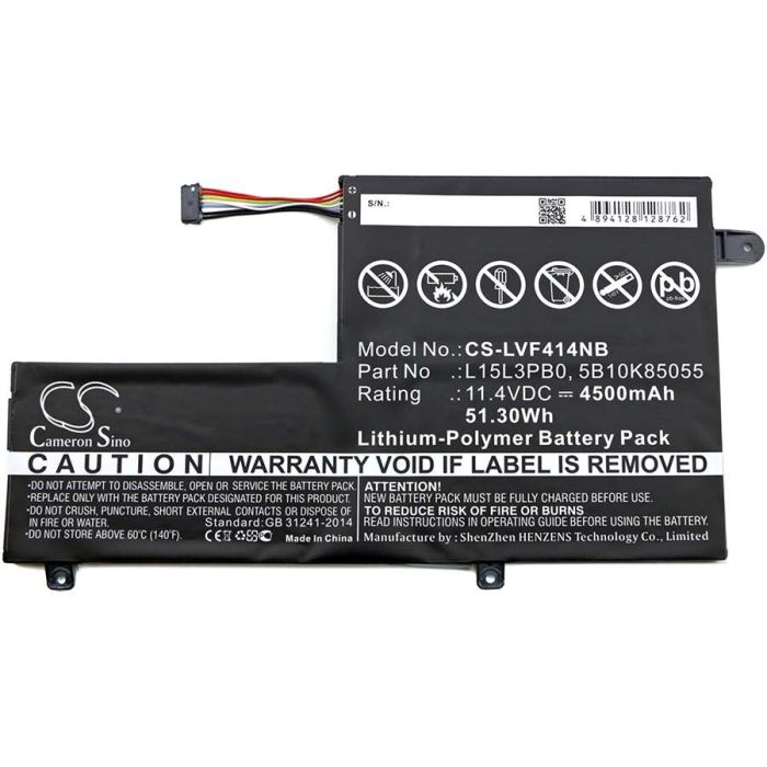 Lenovo Flex 4 1470, Ideapad 330, Yoga 520 akku 4500 mAh