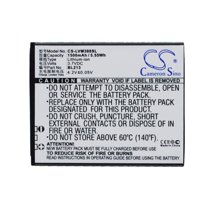 Lenovo MA388, MA388A akku 1500 mAh