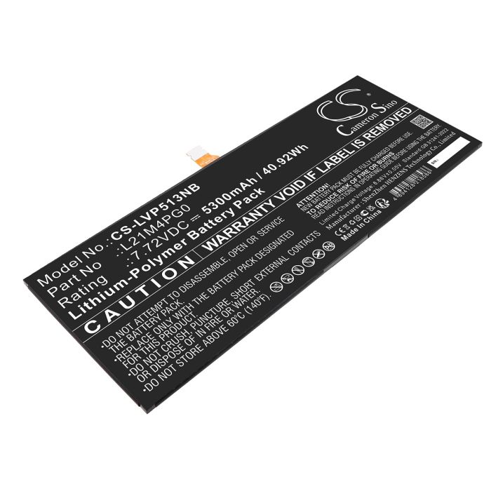 Lenovo kannettavan tietokoneen IdeaPad Duet 5 Chromebook 13Q7C6 82QS0000US / IdeaPad Duet 5 Chromebook 13Q7C6 82QS0002FR yhteensopiva akku 5300mAh
