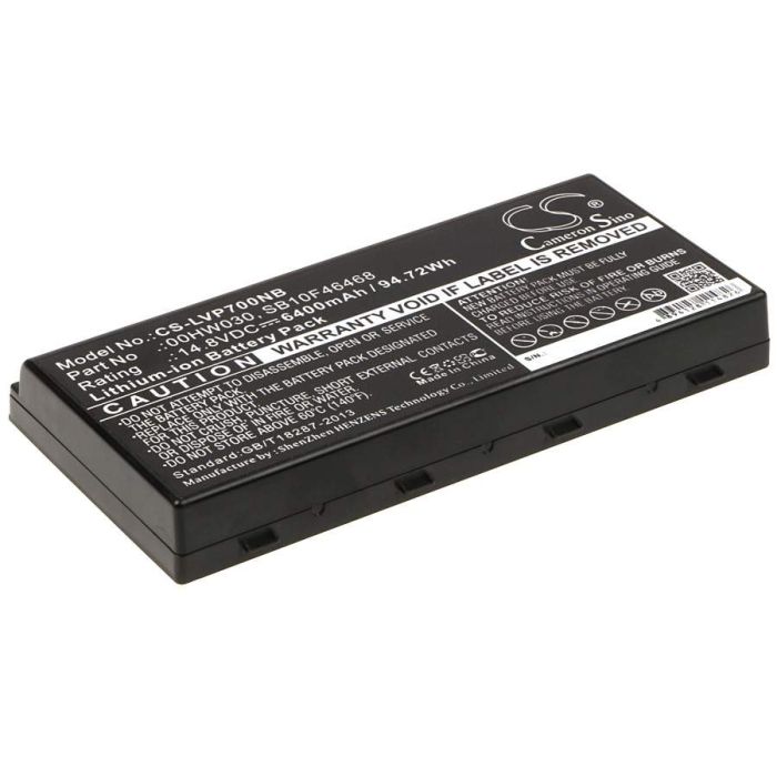 Lenovo ThinkPad P70, ThinkPad P70 Mobile Workstatio, ThinkPad P70 Mobile Xeon Works akku 6400 mAh