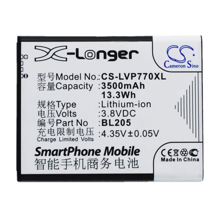 Lenovo P770 akku 3500 mAh