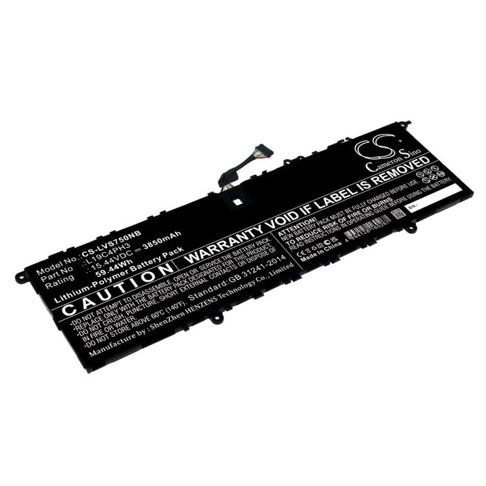Lenovo kannettavan tietokoneen Yoga S750-14 Pro yhteensopiva akku 3850mAh