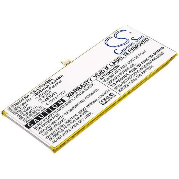 Lenovo S858T akku 1800 mAh