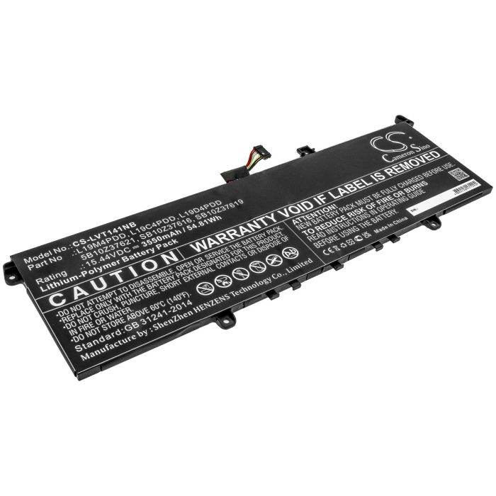 Lenovo kannettavan tietokoneen ThinkBook 13s G2 ARE(20WC) / ThinkBook 13s G2 ITL-20V9000JA yhteensopiva akku 3550mAh