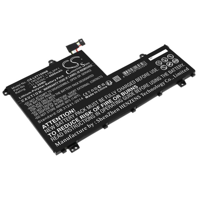 Lenovo kannettavan tietokoneen ThinkBook 14 / ThinkBook 15 yhteensopiva akku 4900mAh