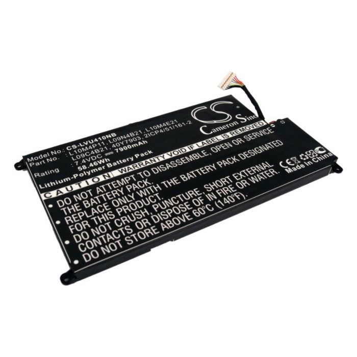 Lenovo kannettavan tietokoneen IdeaPad U40-IFI / IdeaPad U410 yhteensopiva akku 7900mA