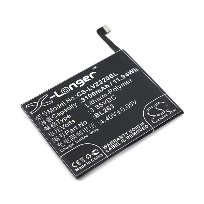 Lenovo K80M, K920, Z2 Pro Exclusive Edition akku 3100 mAh