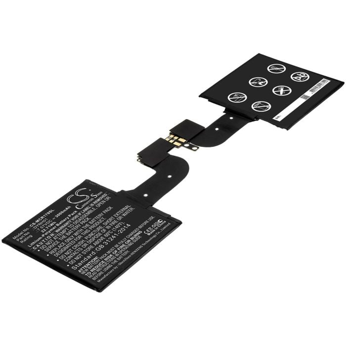 Microsoft tablettien Surface Book 2 1793 / Surface Book 2 1793 15 yhteensopiva akku 3000mAh