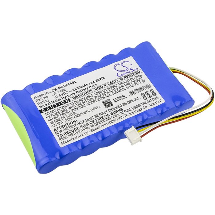 Chuvin Arnoux mittalaite CA 6543 Insulation Tester yhteensopiva akku 3600mAh Chuvin Arnoux mittalaite CA 6543 Insulation Tester yhteensopiva akku 3600mAh