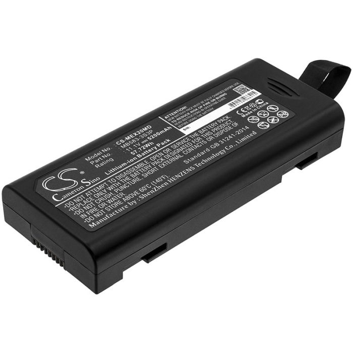 MINDRAY Accutorr 3, Accutorr 7, BeneView T5 akku 5200mAh