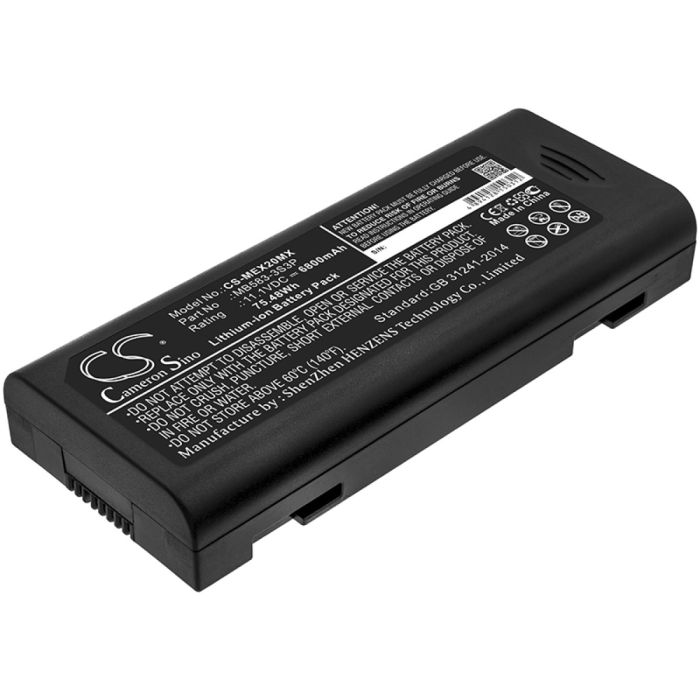 Mindray lääketieteellisen laitteen Accutorr 3 / Accutorr 7 yhteensopiva akku 6800mAh